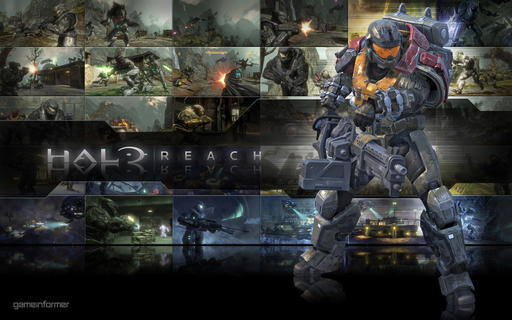 Halo: Reach - Обои и описания персонажей от Gameinformer